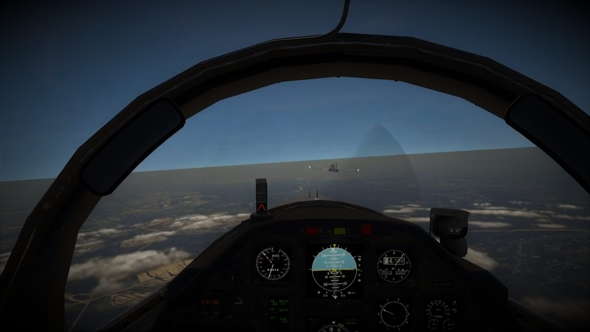 Flight simulator by SAIC